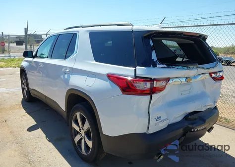 2021 Chevrolet Traverse Fwd Lt Leather from USA, damaged, VIN 1GNERHKW0MJ255539